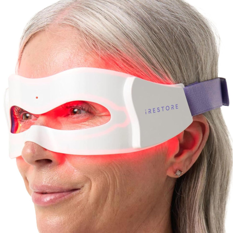قناع العين الضوئي iRestore Red Light Therapy for Eyes