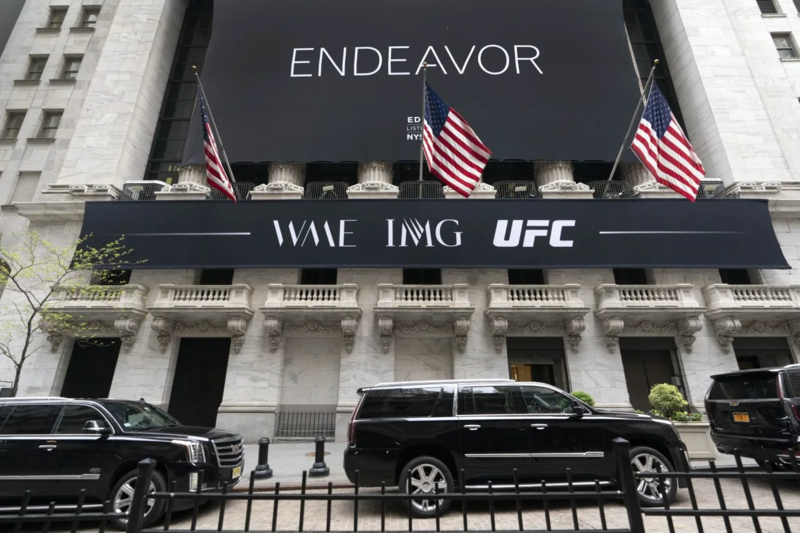 Акциите на Endeavor се сринаха след шамарите на Уайт