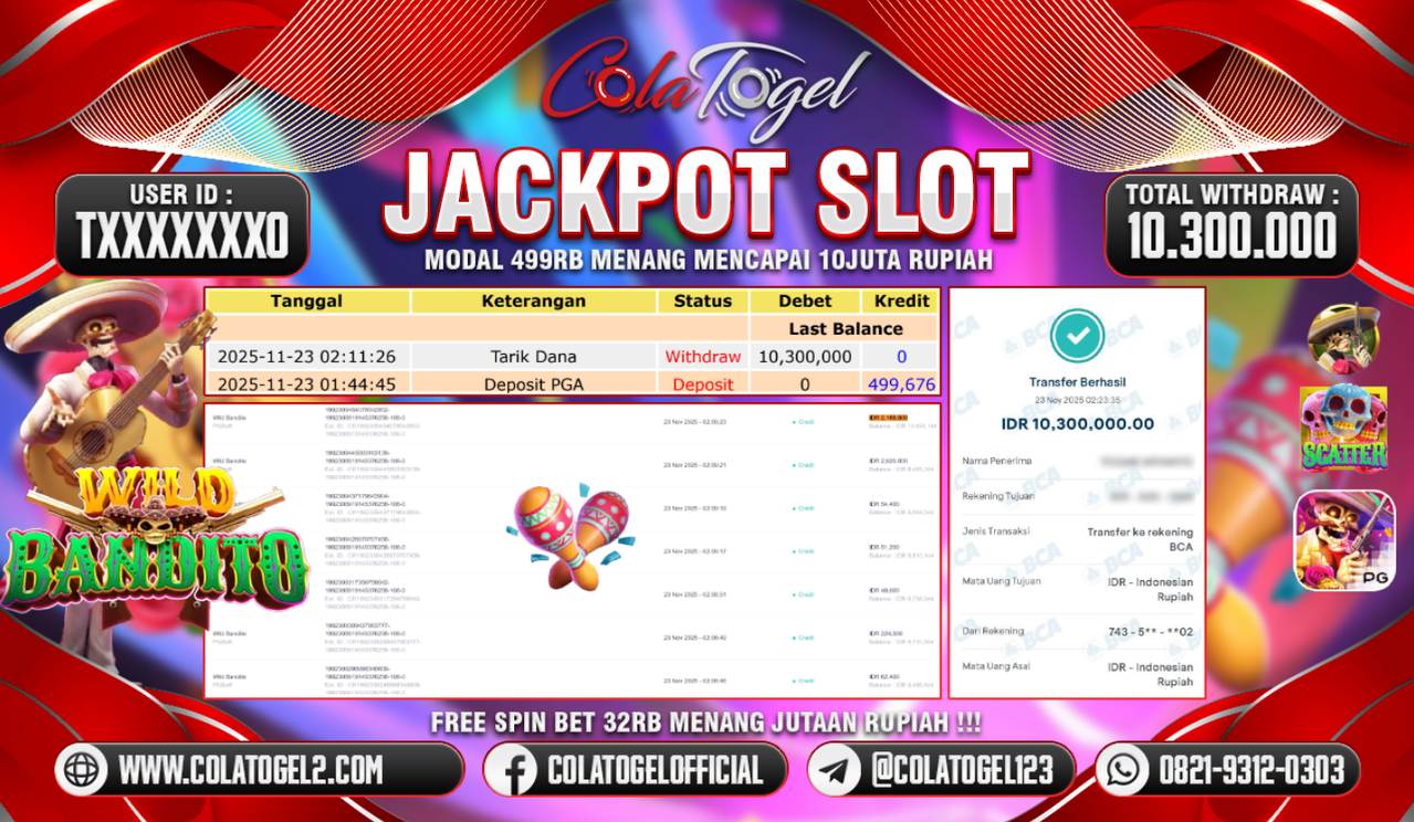 JACKPOT SLOT GACOR!!