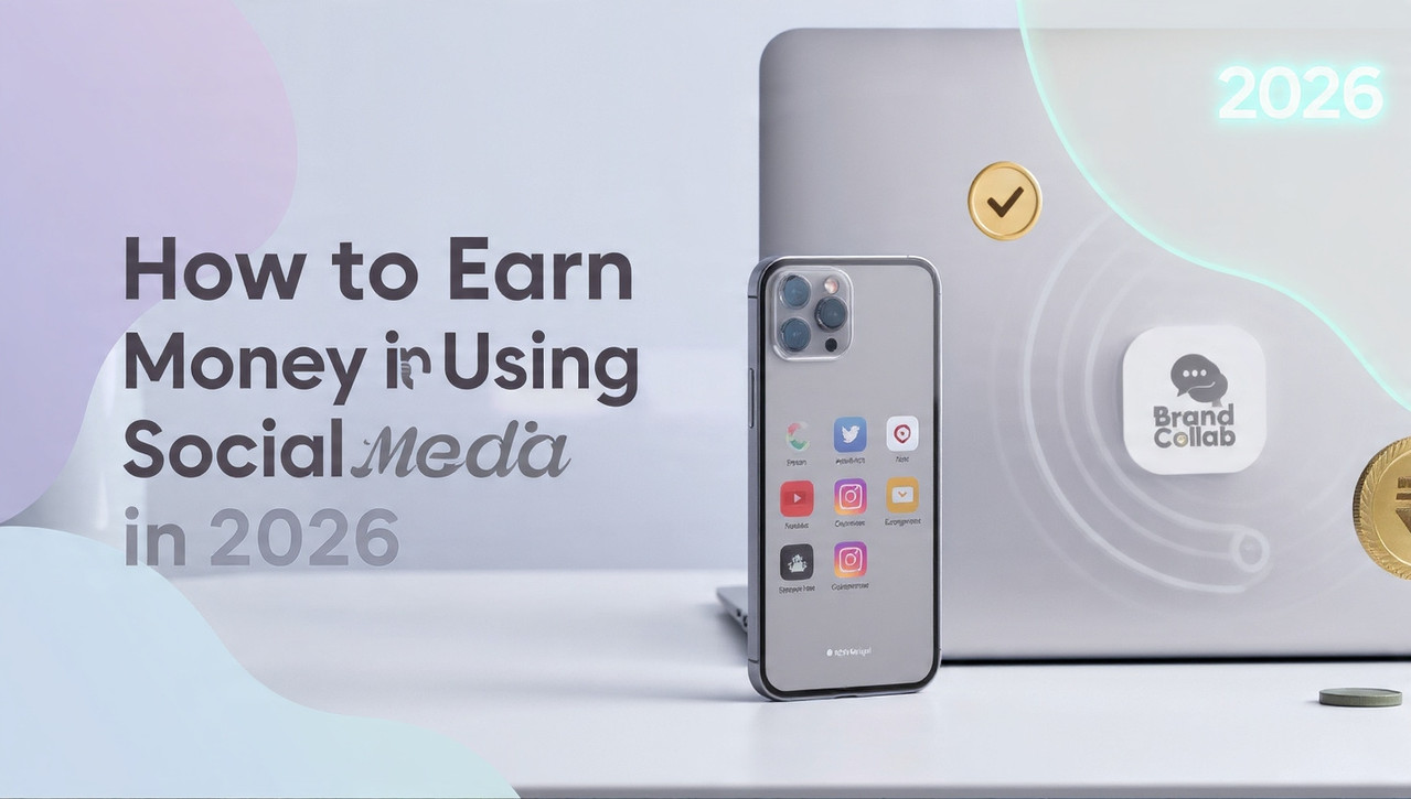 How to earn money by using social media in 2026