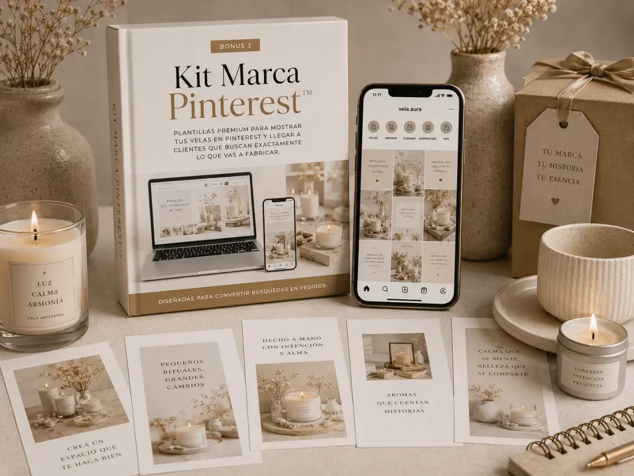 Kit Marca Pinterest