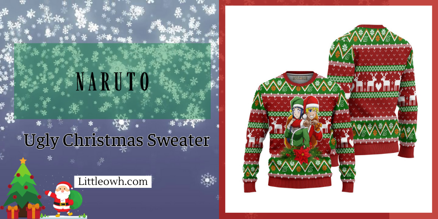 27 Anime Ugly Christmas Sweaters For Otaku In Holiday Season