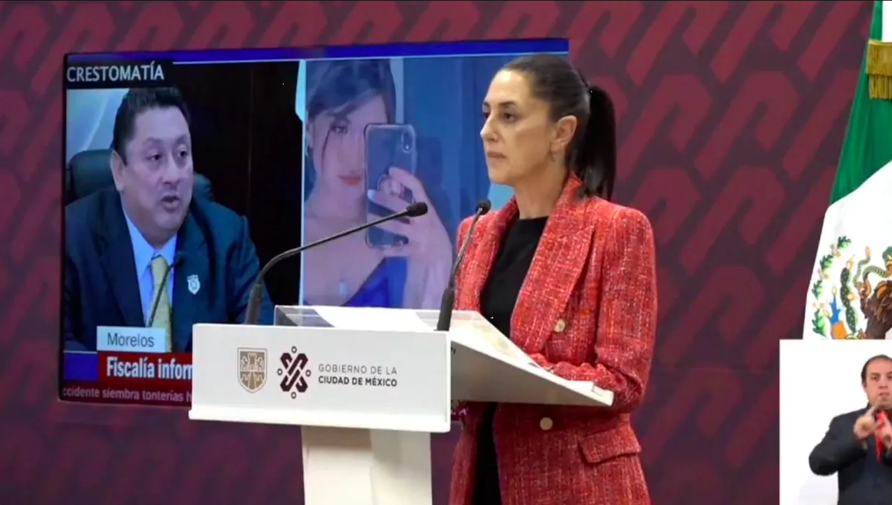 Confronta Sheinbaum al gobierno de Morelos por el caso Ariadna