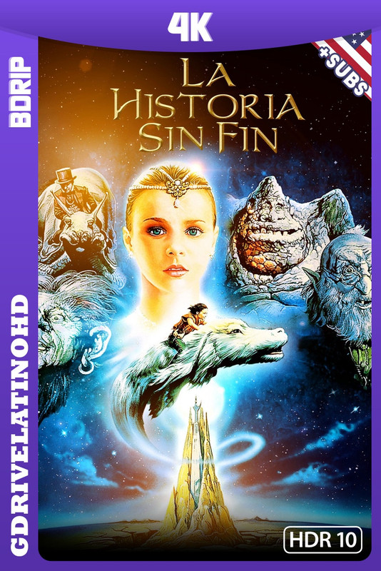 La historia sin fin (1984) EXTENDED BDRip 4K HDR10 Subtitulado