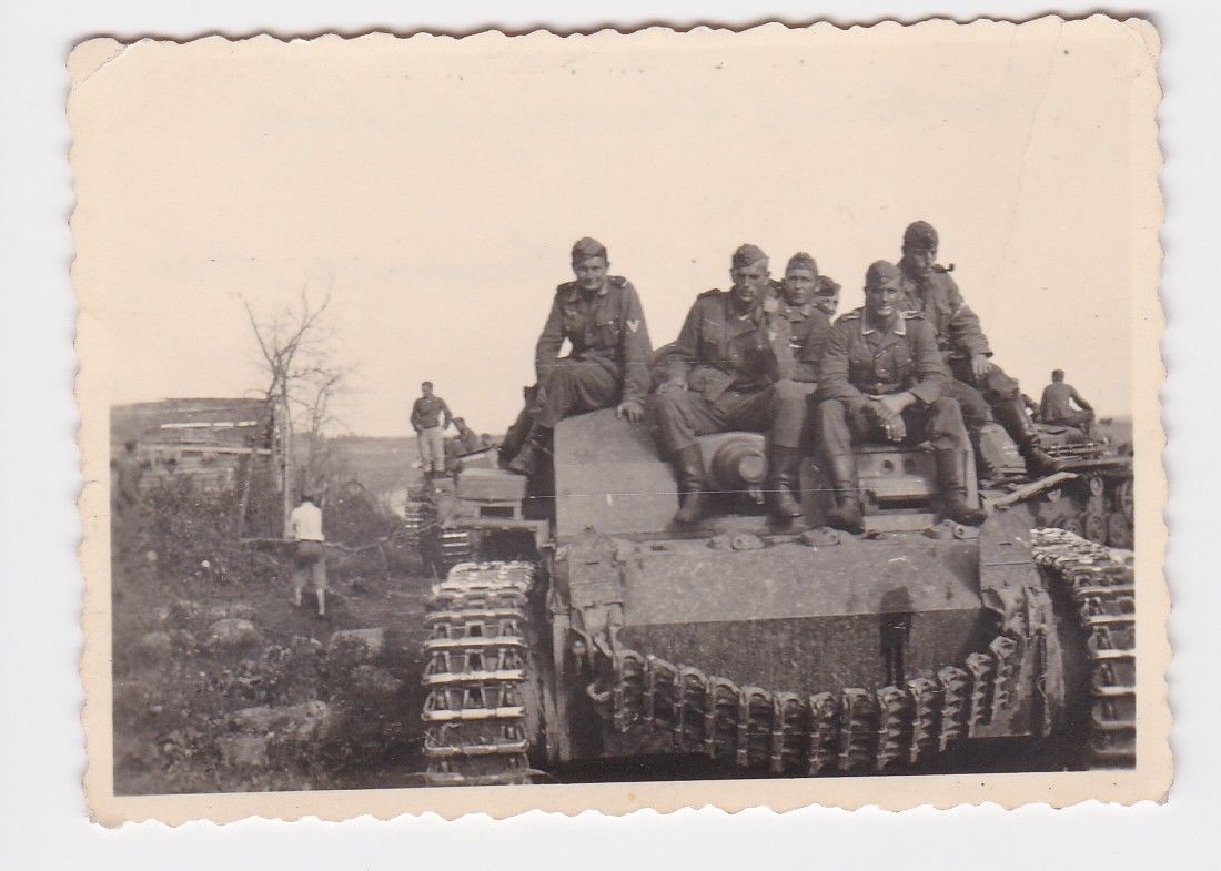 Foto Deutsches Sturmgeschütz 2.Weltkrieg Sommer 1941