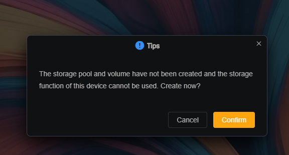 pool error