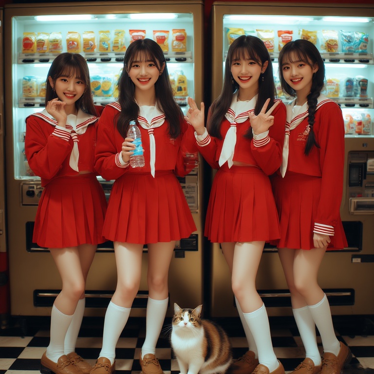 Four-young-Asian-women-20s-pos-(20)