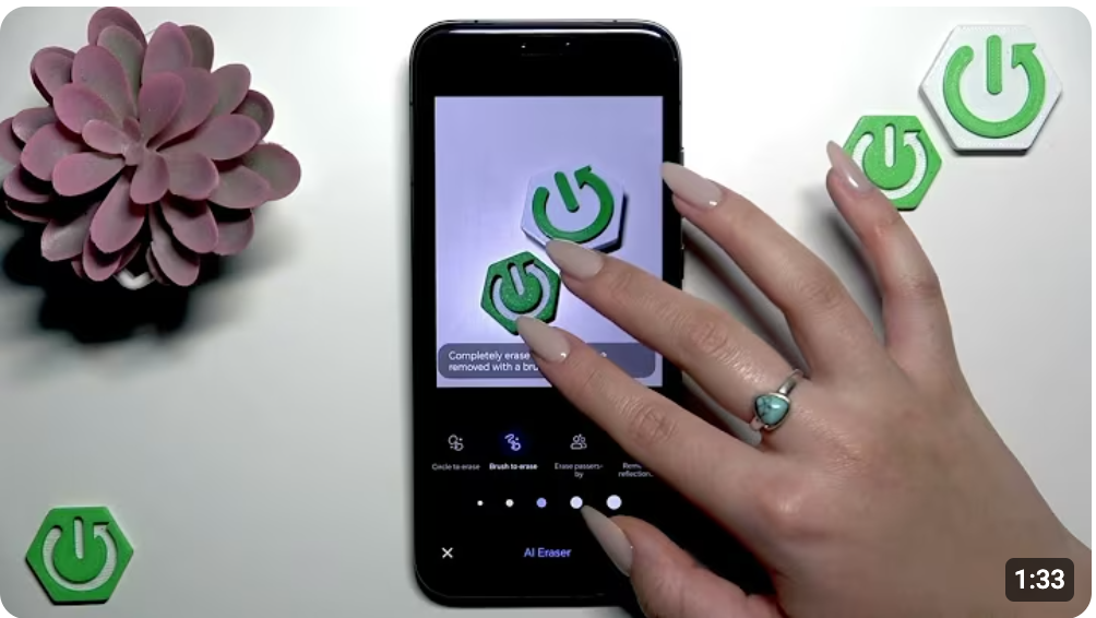 AI photo enhancer demo