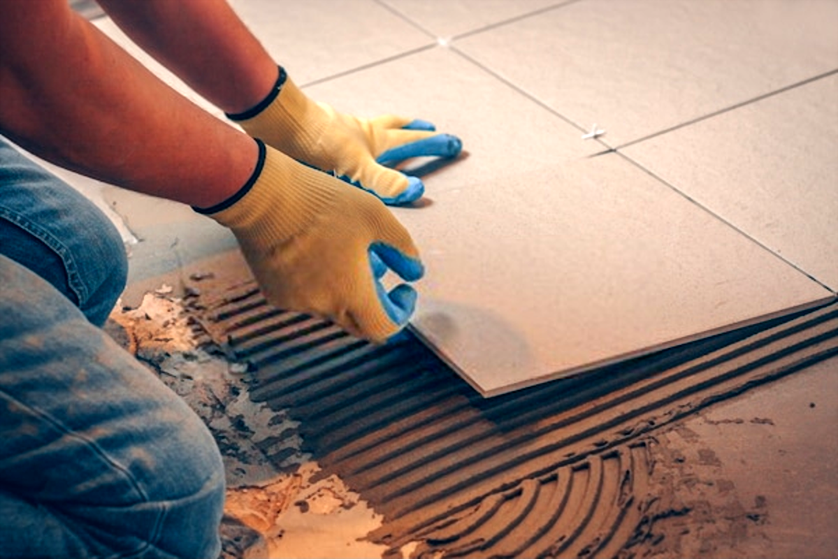 ceramic tile installation