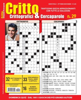 Crittografici & Carcaparole N.29 - Ottobre-Novembre 2024