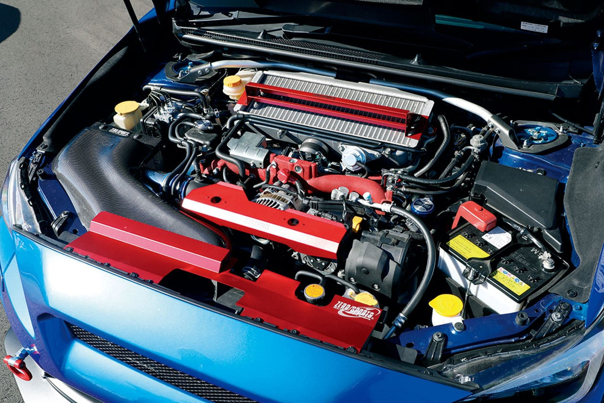 ZERO SPORTS Cool Action II 赤wrx s4  VAG ZERO/SPORTS Cool Action II Complete Set w/ Intercooler Guard