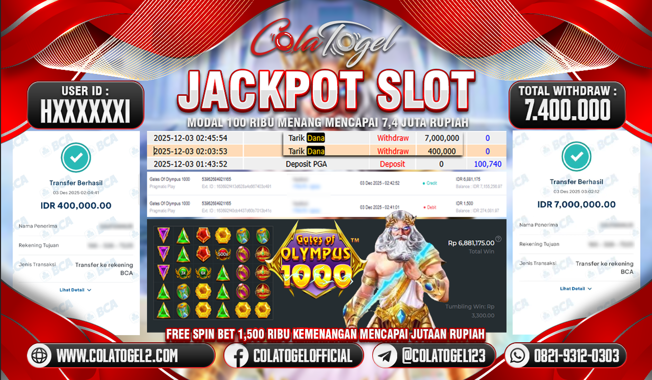 JACKPOT SLOT GACOR!!