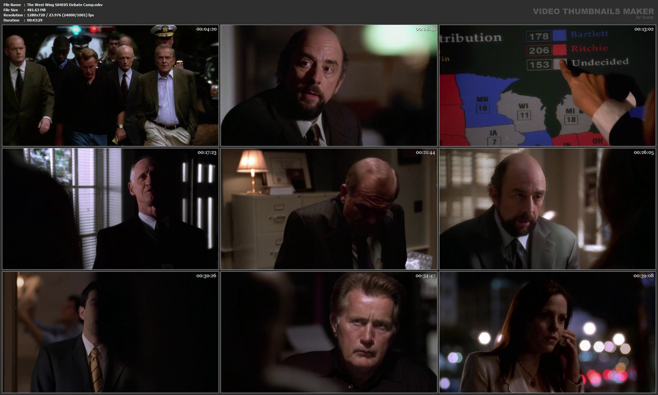 The West Wing S04E05 Debate Camp.mkv
