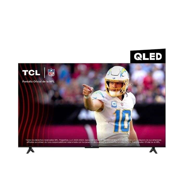 Liverpool: TCL Pantalla QLED 55 4K Google TV 2023 (Activando Promo Amex) 