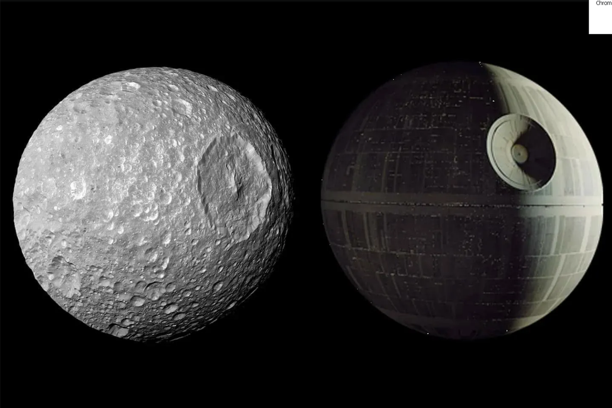 La “Estrella de la Muerte” de Saturno repleta de hielo y con océano subterráneo