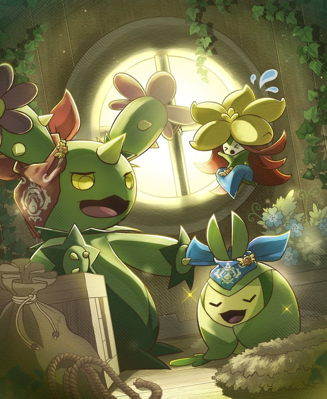 swadloon-maractus-and-gossifleur-pokemon