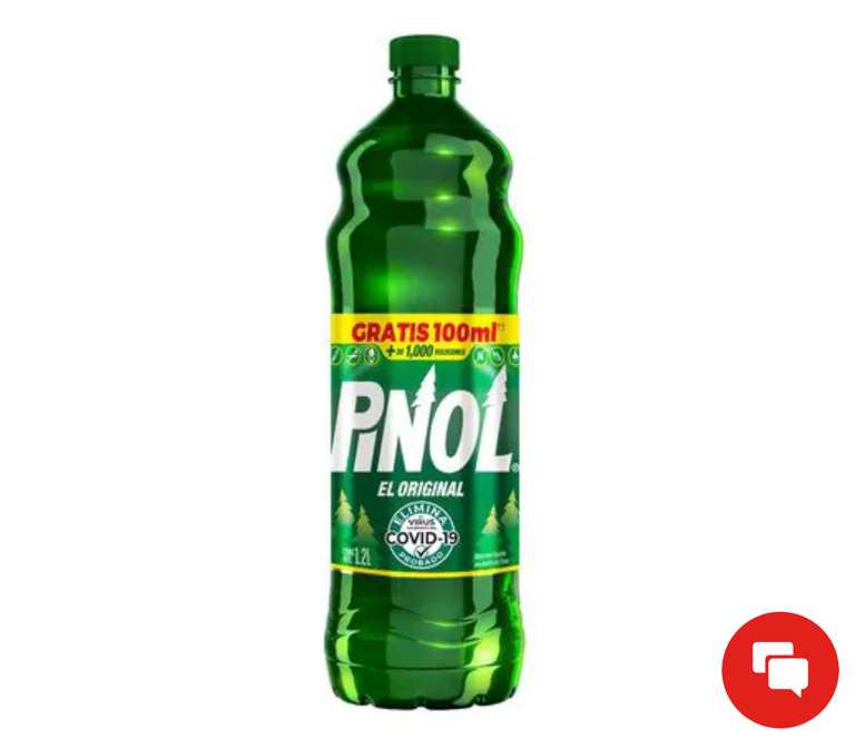 Soriana (bug): 2 piezas de Pinol 1.1 Lt + 100 ml por $5 pesos 
