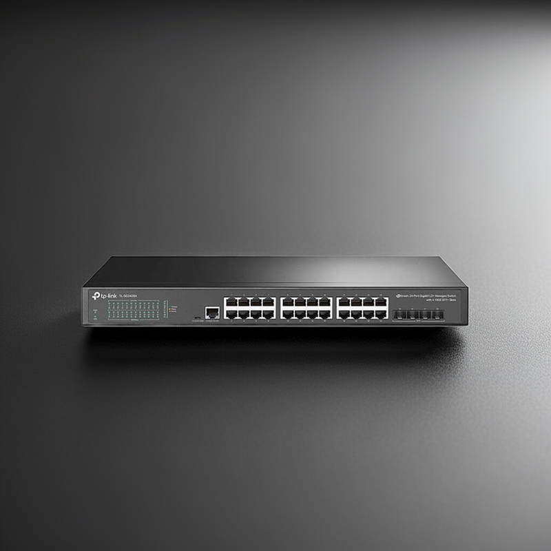 Switch TP-Link TL-SG3428X Vista Frontal