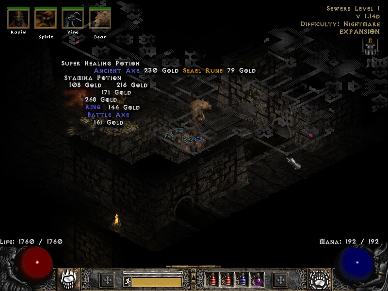 Manbearbig 8 Players Druid - Shapeshifter(fc Bear) - Topic - d2jsp