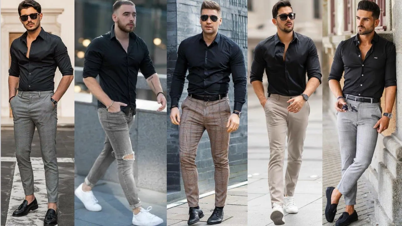 10 Ways to Style a Black Formal Shirt for Men