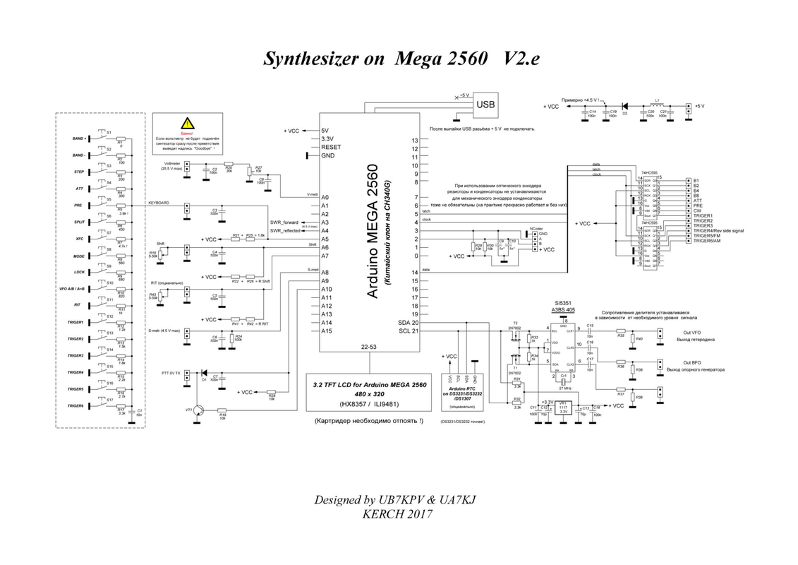 æÕÑ¼Ù  Synthesizer on  Mega 2560 V2.e
