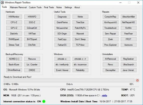 Windows Repair Toolbox 3.0.1.8 Windows Repair Toolbox 3.0.1.8