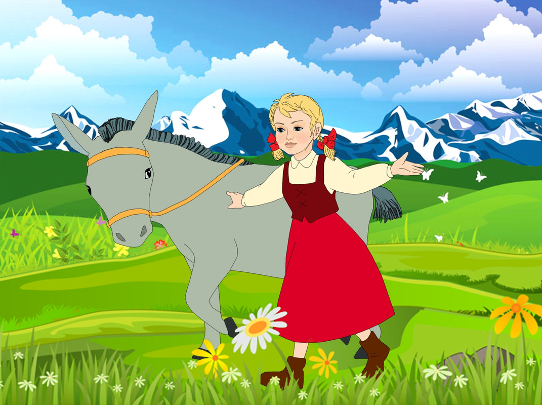 Энни c фоном 1