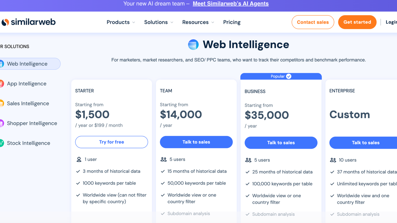 SimilarWeb Starter 12 Image 1