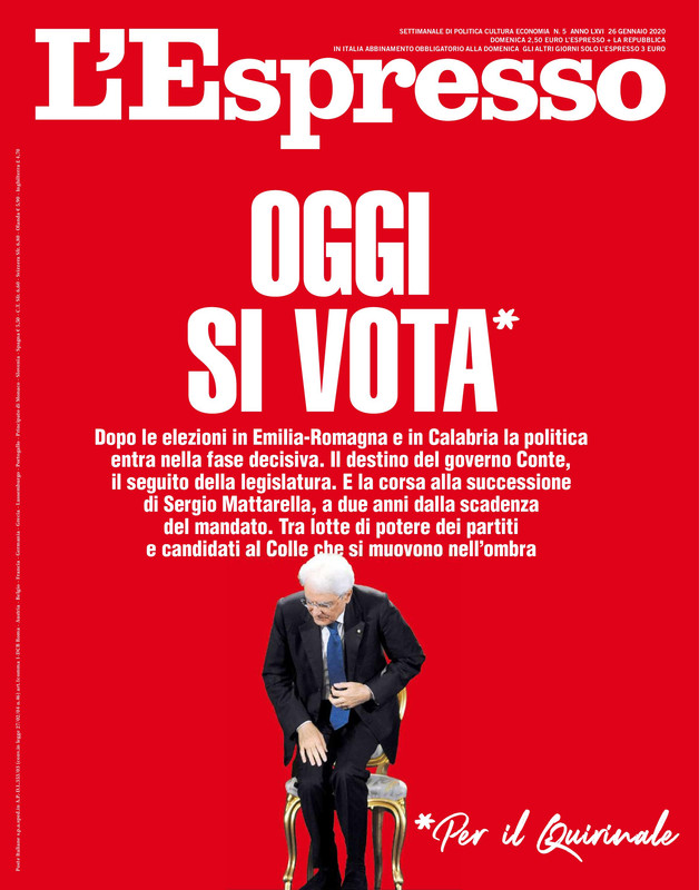 L'Espresso N.5 - 26 Gennaio 2020