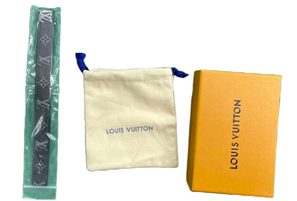 LV Leather Strap Bracelet