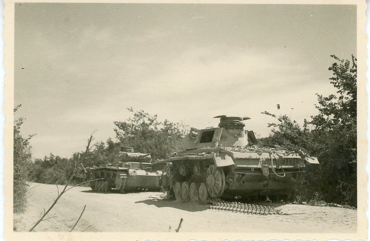 Panzer III Tank Kämpfe 2. Panzerdivision Russlan
