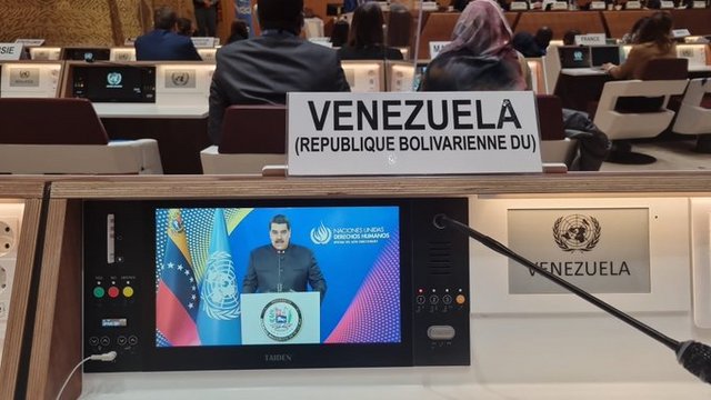 Presidente Nicolás Maduro ante la ONU