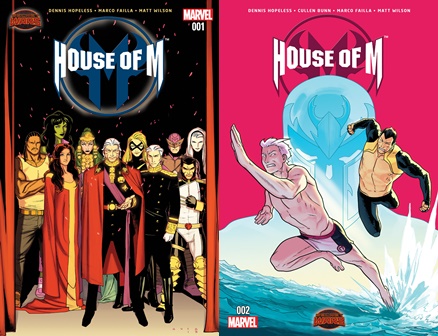 House of M #1-4 (2015) Complete