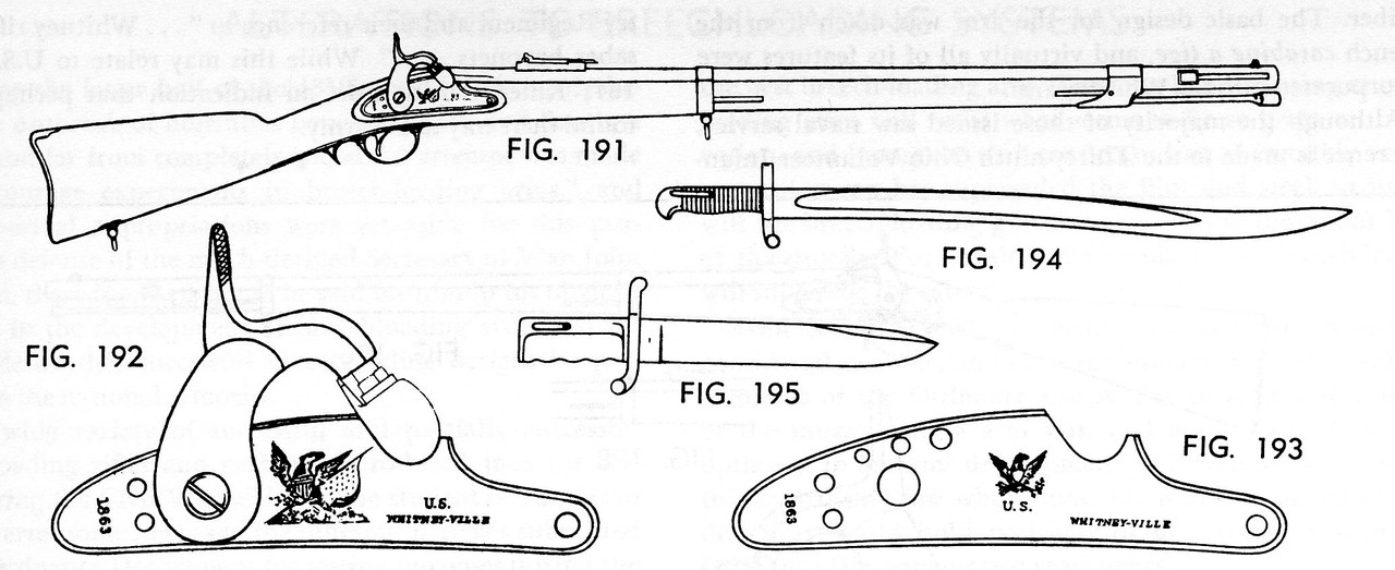 Two different bayonets for this rifle