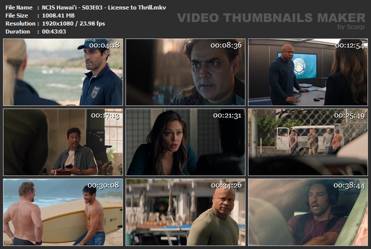 NCIS Hawai'i - S03E03 - License to Thrill.mkv