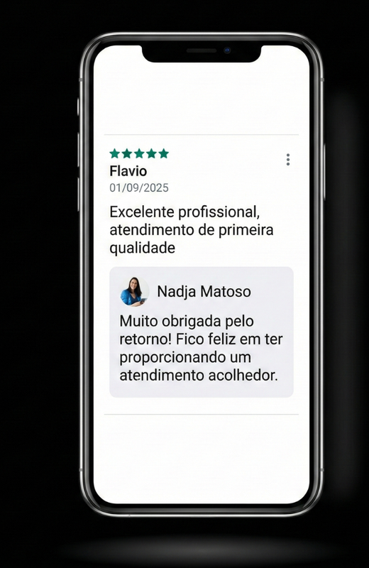 Avaliação Google Flavio