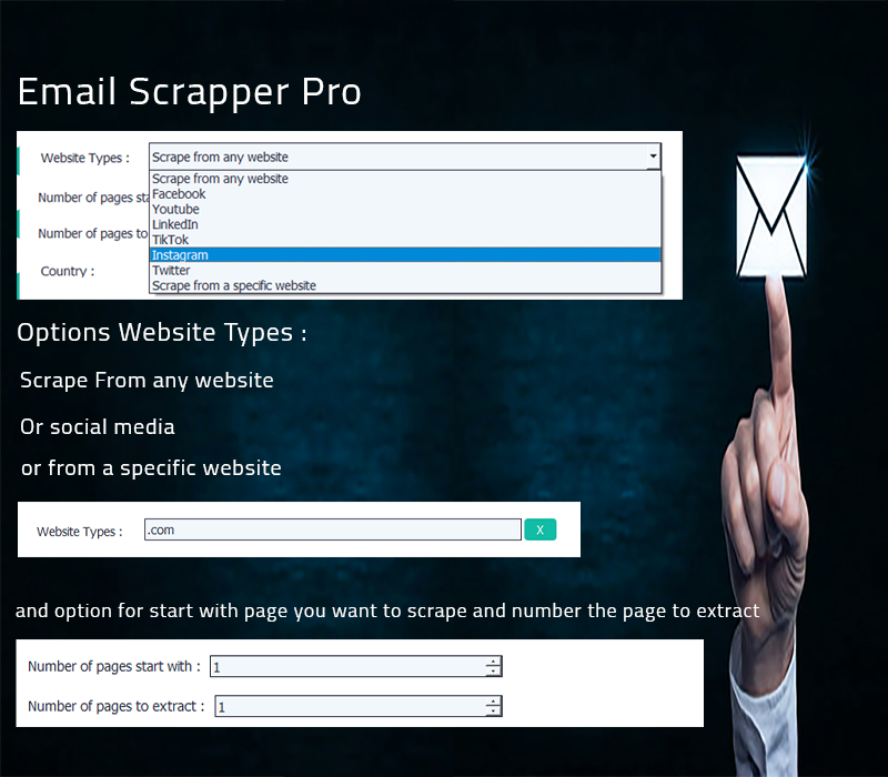 EmailAPP Scrapper & Filter & Validator - 4