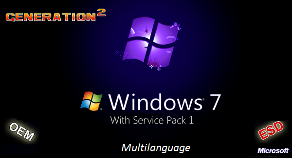Windows 7 SP1 Ultimate x64 OEM ESD Multilingual November 2019
