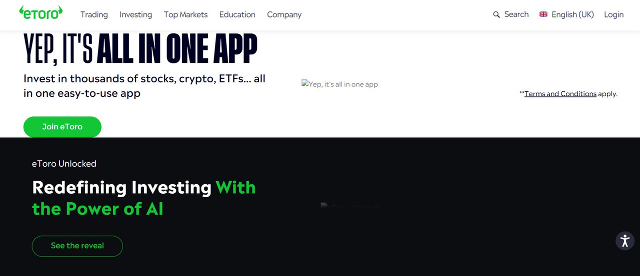 Etoro uae adgm fsra regulated social trading and investment platform.