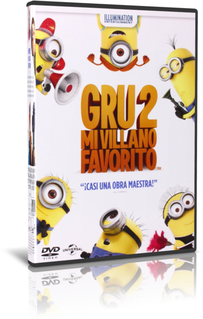 Portada - Gru 2, Mi Villano Favorito [DVD9 Full] [Pal] [Cast/Ing//Por/Cat] [Sub:Varios] [Animación] [2013]