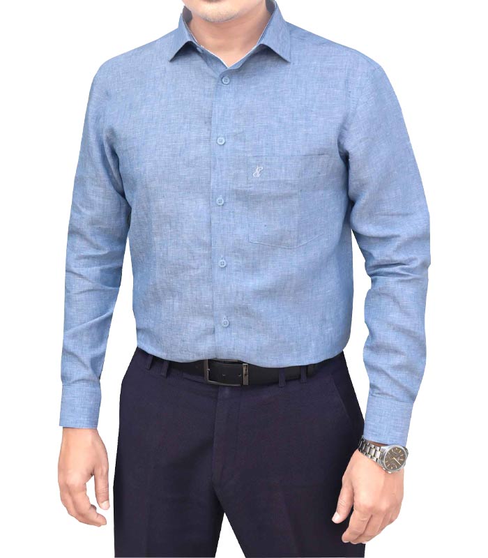 Formal Shirt Sky Blue (923) FIT ELEGANCE