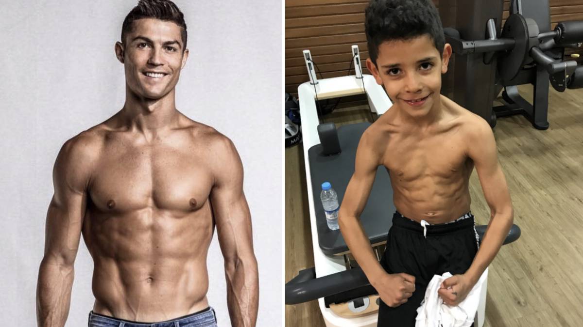 Cristiano Ronaldo se molesta cuando su hijo toma Coca-Cola