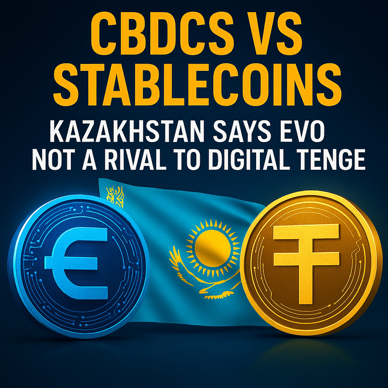 Kazakhstan Pushes Dual Approach With Digital Tenge and Evo Stablecoin, Rejects Rivalry Narrative