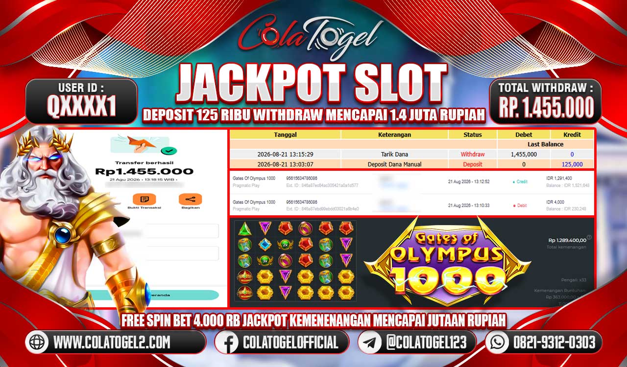 JACKPOT SLOT GACORR!!