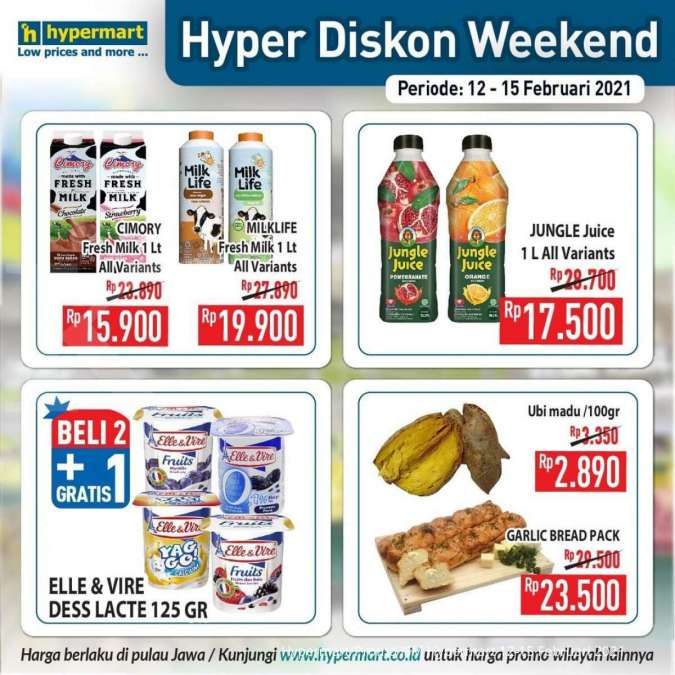 Katalog Promo Hypermart 12-15 Februari 2021