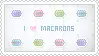 i heart macaroons stamp