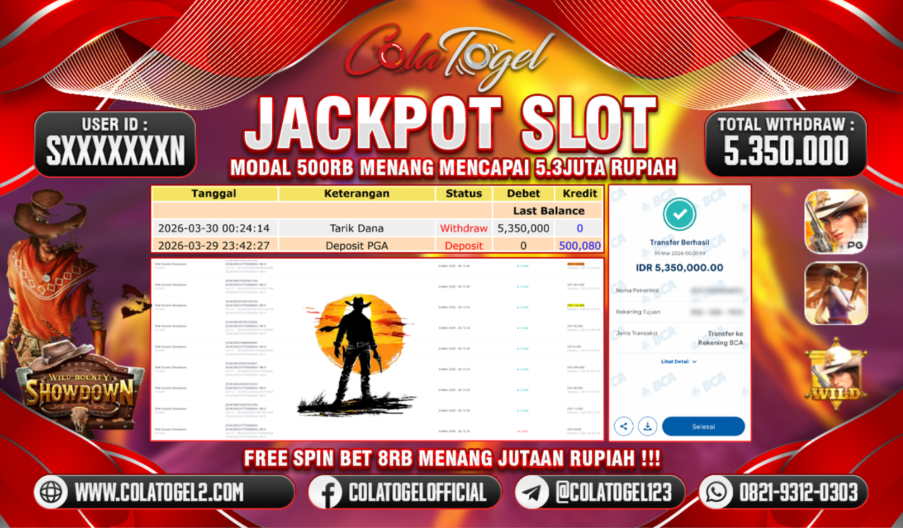 JACKPOT SLOT GACORR!!