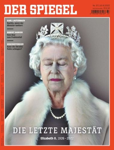 Cover: Der Spiegel Nachrichtenmagazin No 37 vom 10  September 2022