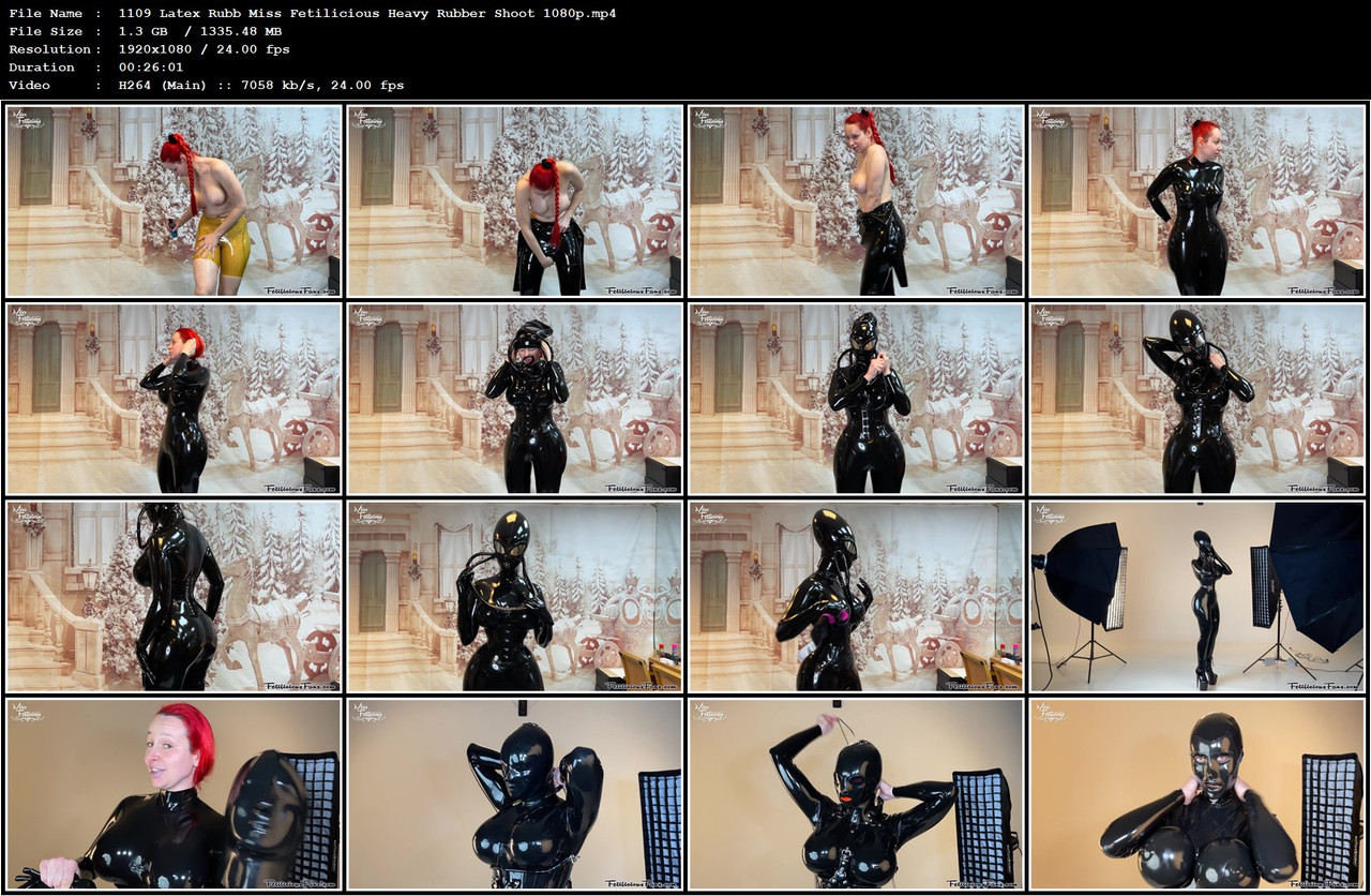 1109 Latex Rubb Miss Fetilicious Heavy Rubber Shoot 1080p mp4