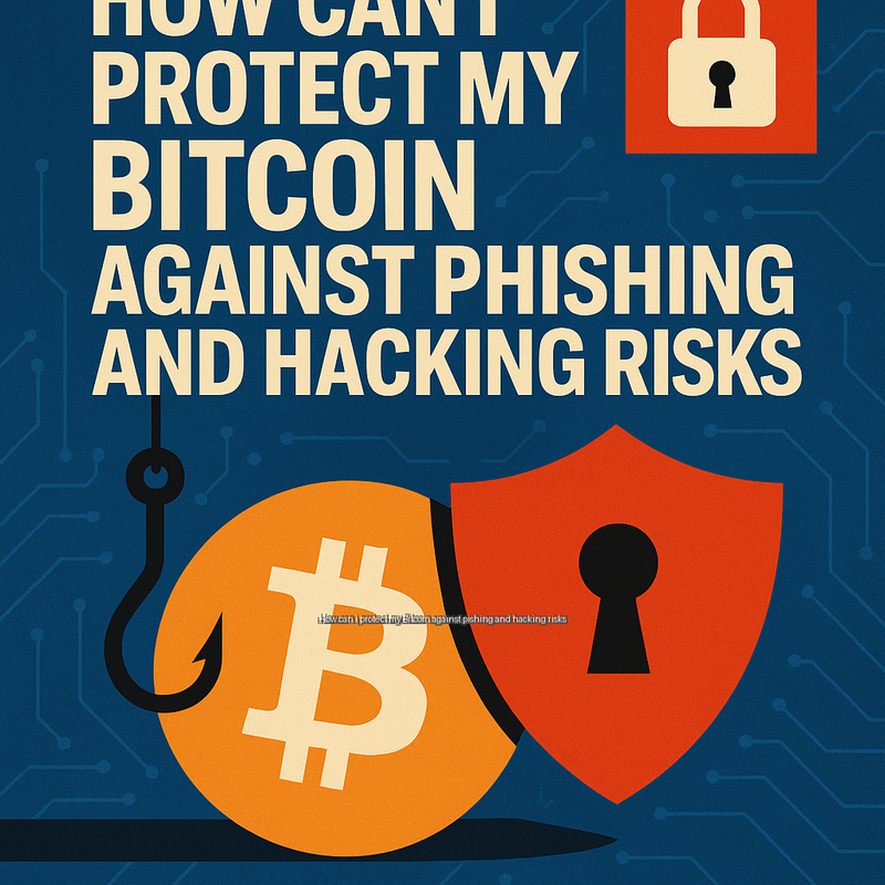 How can i protect my Bitcoin against pishing and hacking risks